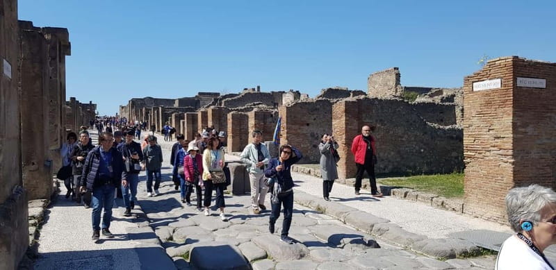 Pompeii: Entry Ticket w/ Guide and Transfers or Audio Guide - Weather and on-the-day discipline