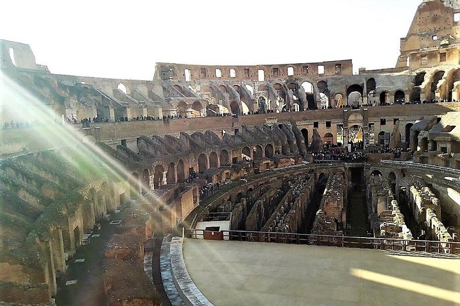Private Rome WOW Tour in 1 Day: Luxury Car, Guide, Tkts & Lunch! - Entering the Colosseum: your guided shortcut to understanding Imperial Rome