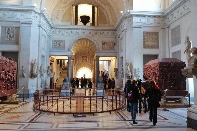 Private Vatican Museums and St. Peter's Basilica Early Bird Tour - Vatican Museums first: Pigna Courtyard and Pomodoro’s Sphere within a Sphere