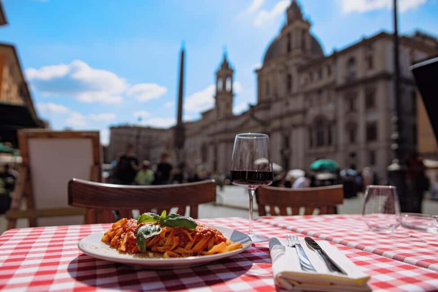Ravioli Cooking Class in Rome - Piazza Navona - Your Lunch Setup: Bruschetta, Beer or Wine, and Then Your Pasta