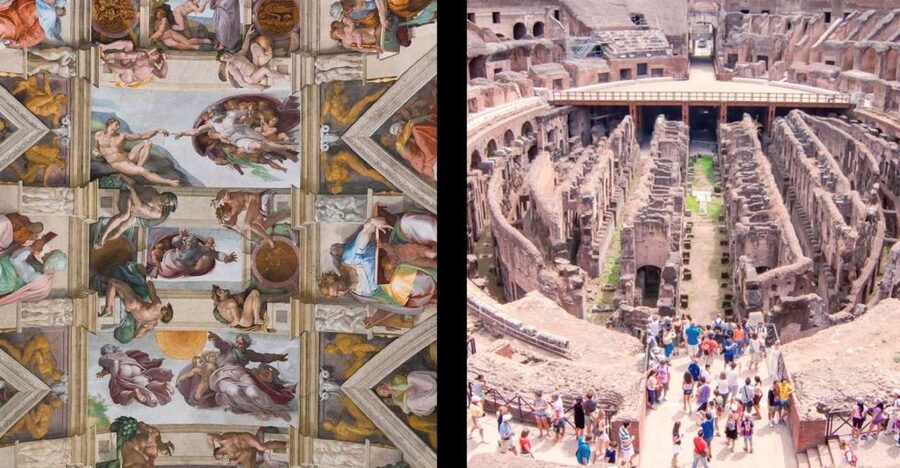 Rome: 1 Day Vatican & Colosseum Tour - Morning: Colosseum, Roman Forum, and Palatine Hill in one story