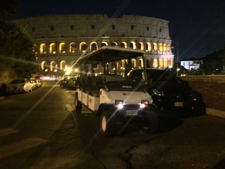 Rome: 2-Hour Golf Cart Sightseeing Tour at Night - Why Rome Looks Different From a Night Golf Cart