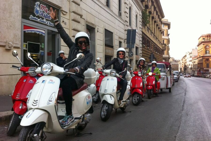 Rome 24-Hour Vespa Primavera Rental - Why a Vespa Primavera is the fast way to see Imperial Rome