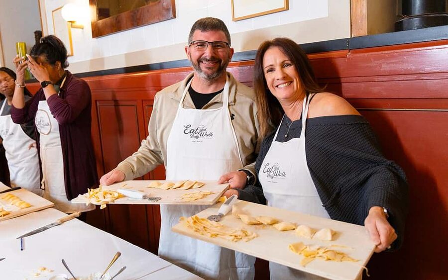 Rome: 3-in-1 Fettuccine, Ravioli, and Tiramisu Cooking Class - Finding Restaurant Gusto and Starting With Food, Not Sights