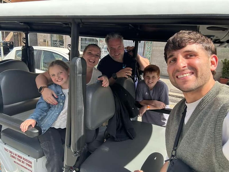 Rome: 4 Hour Electric Golf Cart Tour with Hotel Pickup - Piazza Venezia to Colosseum Viewpoints: The Stories Behind the Stones
