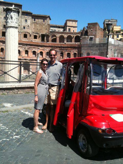 Rome: 4-Hour Private Afternoon Golf Cart City Tour - Spanish Steps and the Whole Surrounding Area, Plus Side Streets
