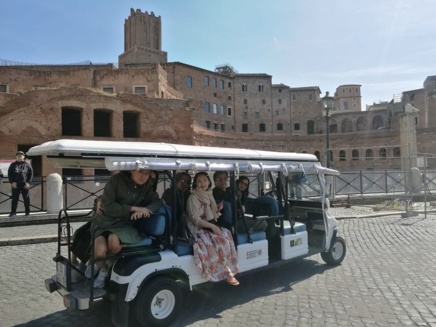 Rome: 4-Hour Private Afternoon Golf Cart City Tour - “Locals Live Here” Is Real, Not Just a Phrase