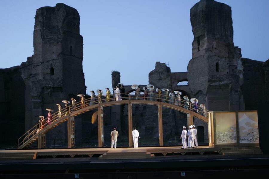 Rome: A Night at the Opera - Baths of Caracalla - What You’ll Actually See: La Traviata by Giuseppe Verdi, in the Three Tenors Footsteps