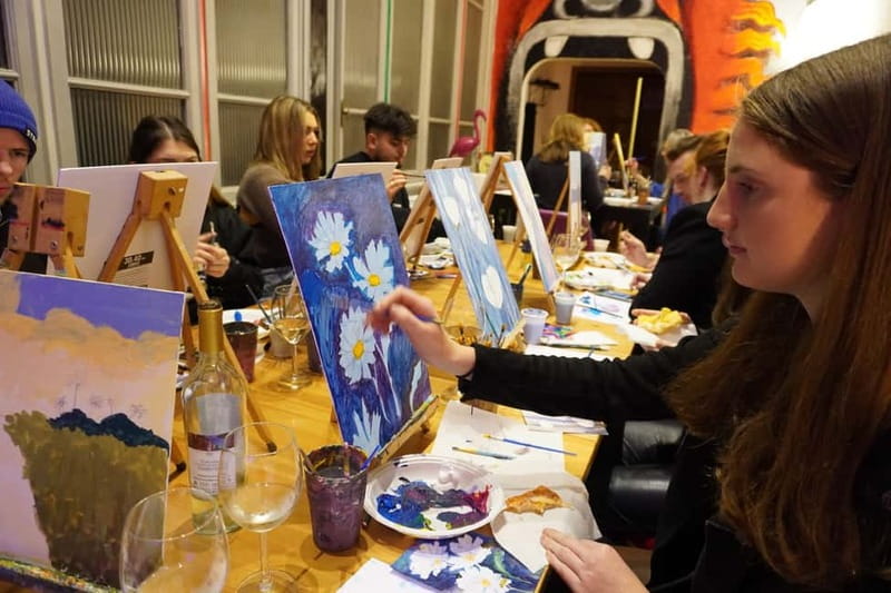 Rome: Afternoon Paint and Sip Experience in Piazza Navona - A Rome break from sightseeing, with Piazza Navona as your backdrop