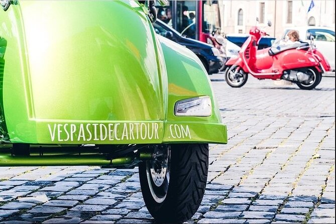 Rome Afternoon Sightseeing Vespa Sidecar Tour with Gourmet Gelato - Piazza della Repubblica and Quirinale Palace: Big Urban Rome, Up Close