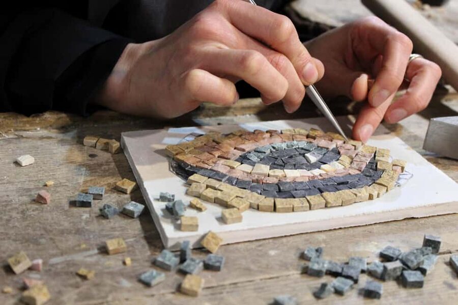 Rome: Ancient Mosaic Making Workshop - Composition rules that keep your mosaic looking Roman