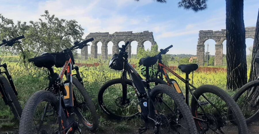 Rome: Appian Way Aqueducts Bike Tour (UPG Catacombs & Lunch) - Ninfeo di Egeria: the myth meets the pedal assist