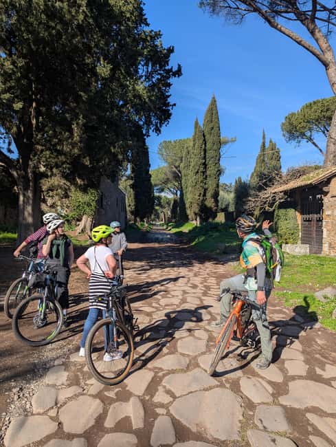 Rome: Appian Way, Aqueducts, & Catacombs E-Bike Guided Tour - Key highlights worth showing up for