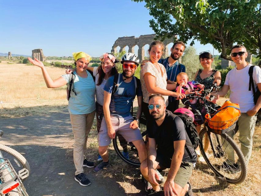 Rome: Appian Way & Catacomb Sunset E-bike Tour with Aperitif - Rolling the Appian Way: ancient road, modern bike effort