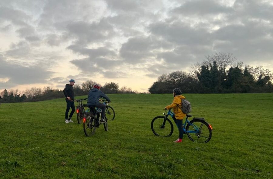 Rome: Appian Way & Catacomb Sunset E-bike Tour with Aperitif - Caffarella Park break: keep it human, then head to aperitif time
