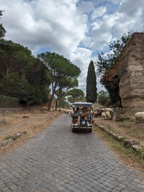 Rome: Appian Way & Catacombs Golf Cart Shared Tour - The guides, the difference between seeing and understanding