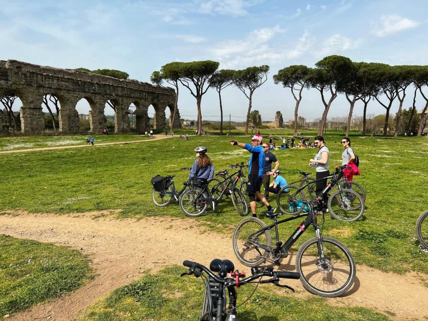 Rome: Appian Way E-Bike Tour Catacombs, Aqueducts & Picnic - Parco degli Acquedotti and the Aqueducts of Claudio and Felice