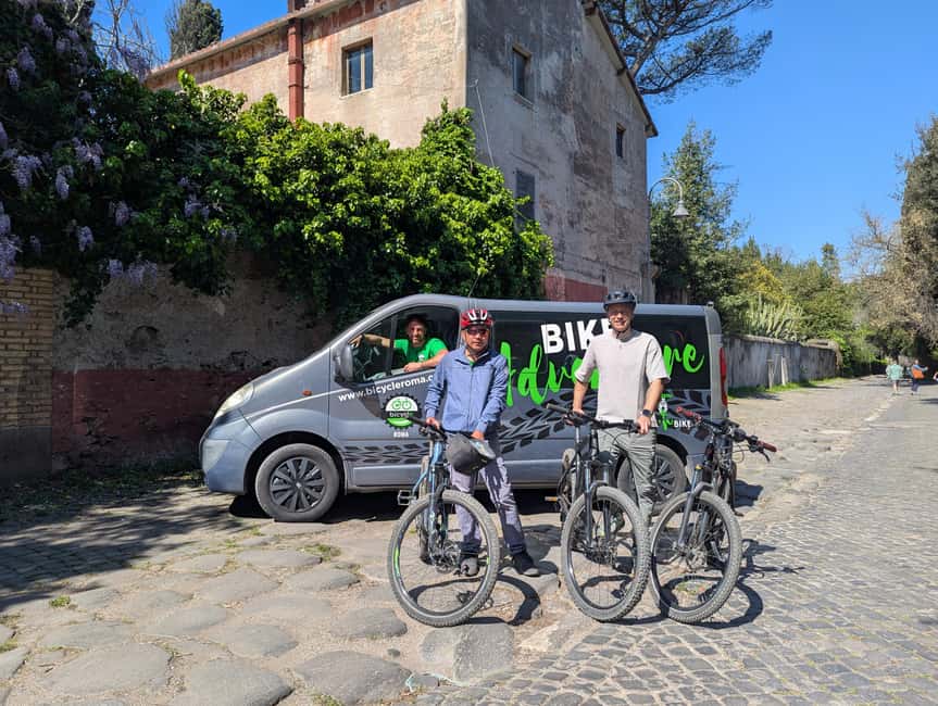 Rome:Appian Way E-bike Tour, Catacombs, Aqueducts & Transfer - Parco degli Acquedotti and the Aqueduct Engineering Moment