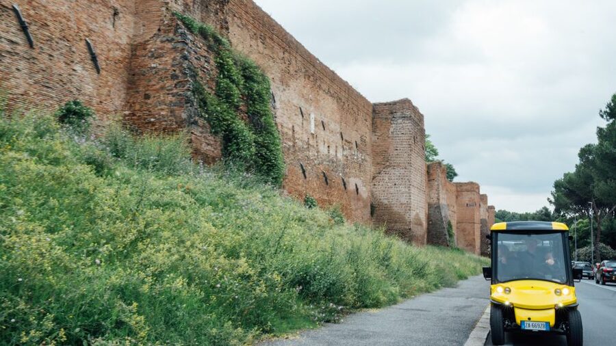 Rome: Appian Way Golf Cart Tour with Roman Catacombs Entry - Baths of Caracalla: Reading Roman Power in Brick and Stone