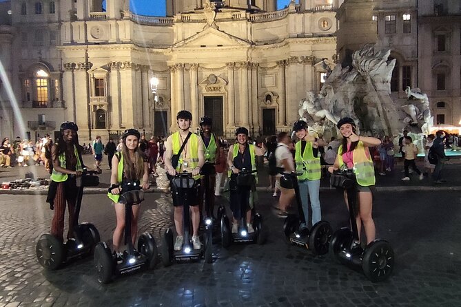 Rome at Night Segway Small Group Tour - Trevi Fountain at Night: The Classic Glow Without the Daytime Pressure