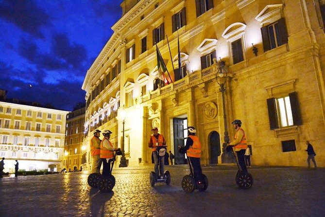 Rome at Night Segway Small Group Tour - Piazza Navona Stop: Four Rivers, Church Views, and a VR Moment