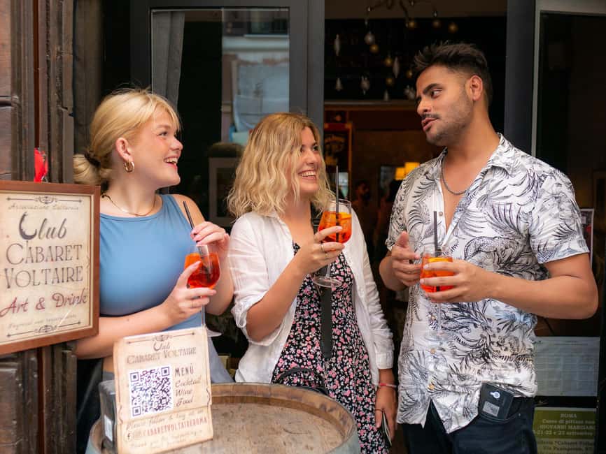 Rome: Bar Crawl with Local Guide & Drinks - Key Highlights You Should Know Before You Go