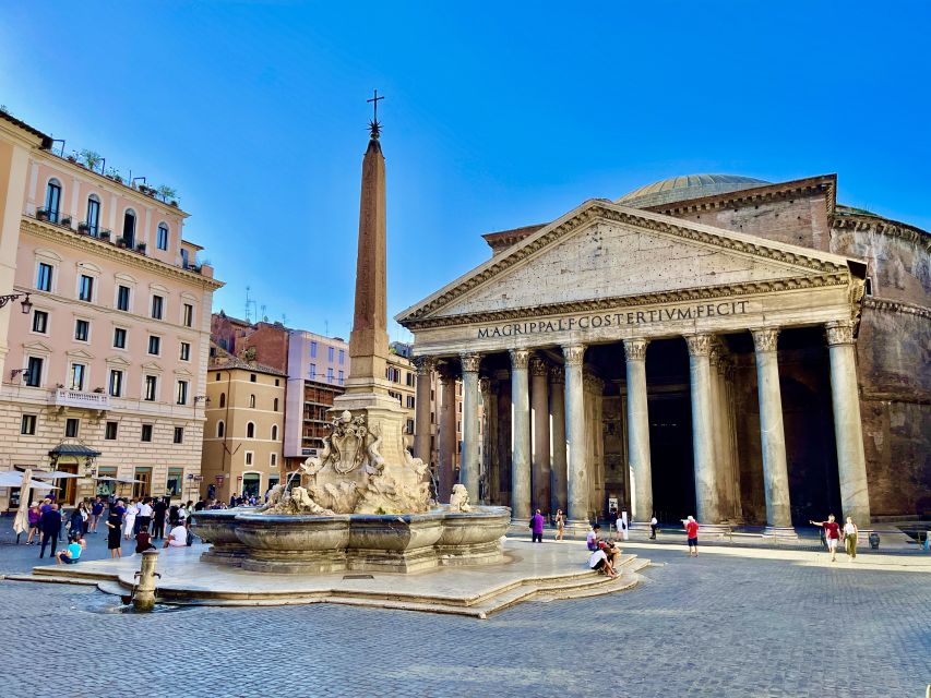 Rome: Best of Rome in Two Days Private Tour and Transfers - Day 1 Highlights by Car: Spanish Steps, Trevi, Pantheon, and Tiber Views