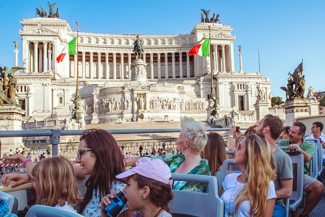 Rome: Big Bus Hop-on, Hop-off Open-Top Sightseeing Tour - Stops that are farther than the photos suggest