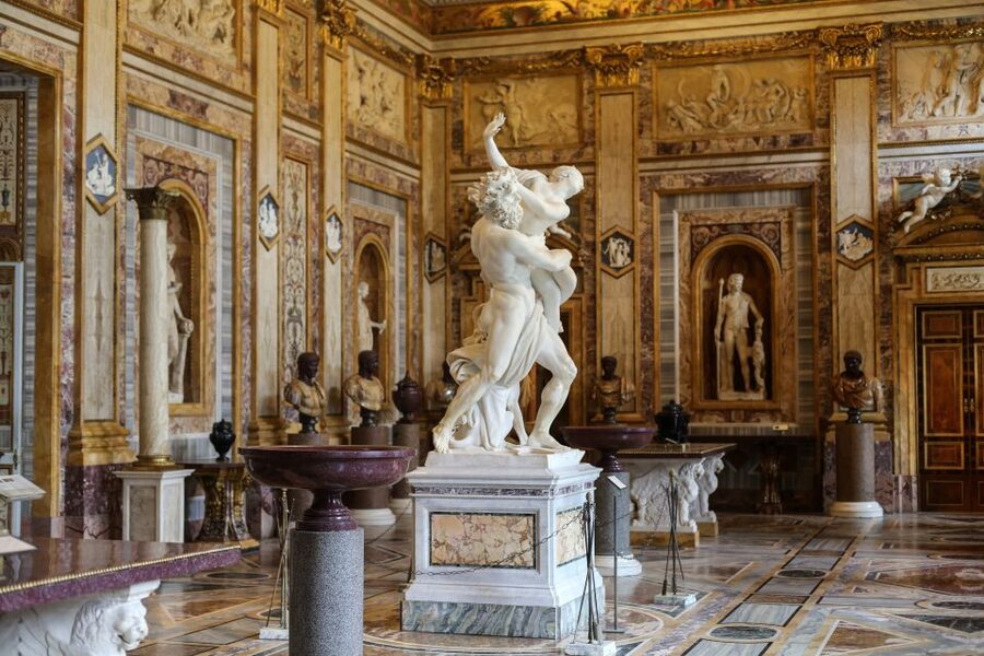 Rome: Borghese Gallery and Gardens Guided Small-Group Tour - Borghese Gardens walk: shady paths, sculptures, and fountains
