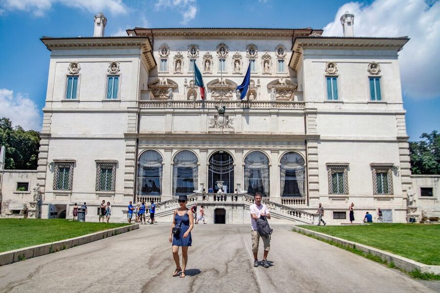 Rome: Borghese Gallery Guided Tour with Skip-the-Line Ticket - Villa Borghese gardens after the gallery, ending at Pincio terrace