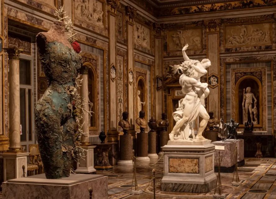 Rome: Borghese Gallery Guided Tour with Tickets - Skip-the-line entry, meeting points, and what bag rules mean
