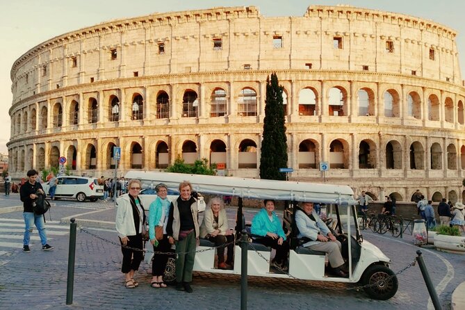 Rome by Golf Cart Private Tour: Beyond the Landmarks - Stops that anchor the classic Rome highlights, Colosseum to Circus Maximus