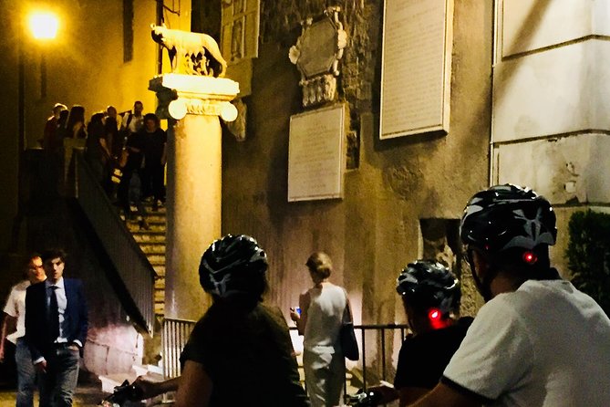 Rome by Night - Ebike Small Group Tour - Food and Wine (Option) - Ending with a terrace over the Colosseum area