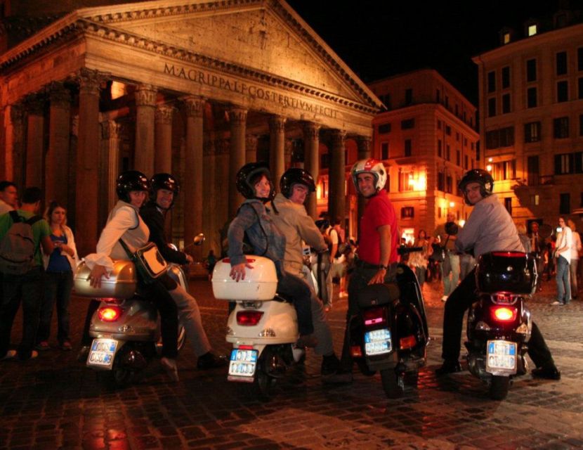 Rome by Night Vespa Tour With Driver/Private Guide - The first runs, getting your bearings fast