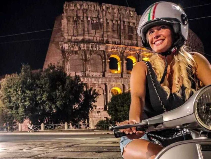 Rome by Night Vespa Tour With Driver/Private Guide - Meeting at your hotel and the short safety briefing