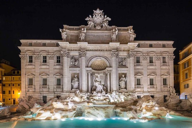 Rome by Night Walking Tour - Trevi Fountain Lit Up: Coin Tosses and Movie-Scene Lighting