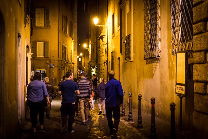 Rome by Night Walking Tour - Legends & Criminal Stories - Ending at Castel Sant’Angelo, With Real Options Right After