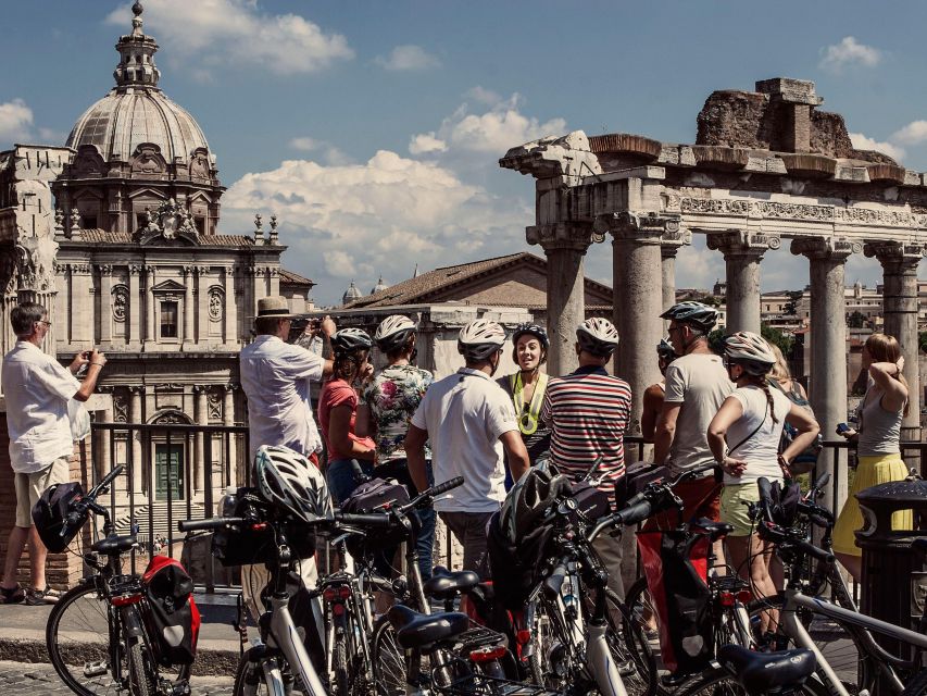 Rome: Cannondale E-Bike Tour of Top Landmarks & More - Colosseum energy and the Imperial Forums views you can picture later