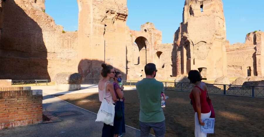 Rome: Caracalla Baths Express Small-Group or Private Tour - What You Actually See at Caracalla: Rooms, Mosaics, and a 3rd-Century Day Plan