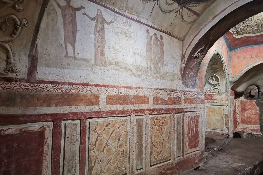 Rome: Catacombs of Priscilla Entry Ticket & Guided Tour - How Priscilla’s Catacombs Were Made, From Arenarium to Christian Burial Space