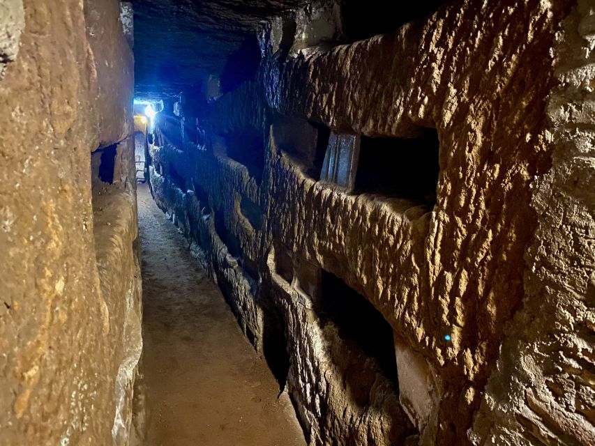 Rome: Catacombs & St Clement's Underground Semi-Private Tour - San Domitilla catacombs: where faith shifts show up in stone