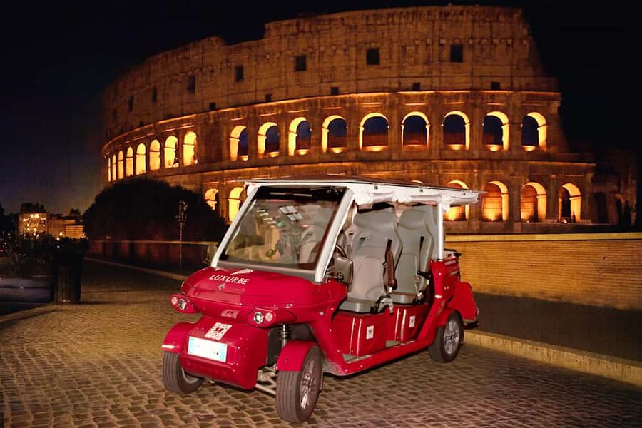 Rome: City Golf Cart at Night Tour - Piazza del Campidoglio: the square that helps you read Rome