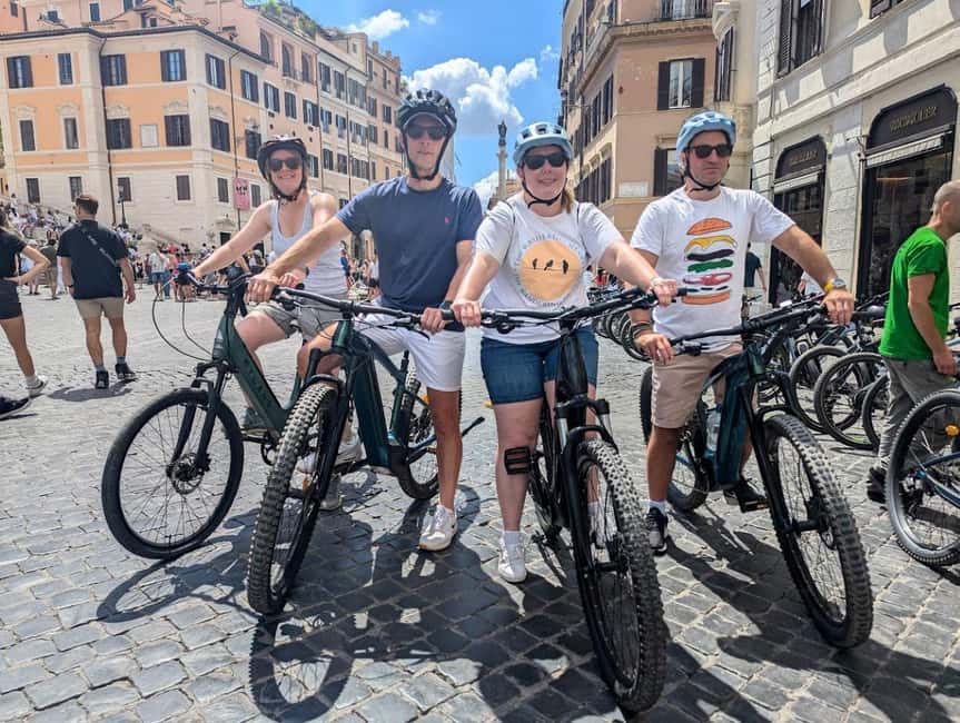 Rome: City Highlights Electric Bike Tour - E-bike or mountain bike: what you need to know before you ride