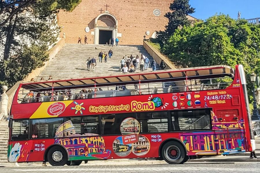 Rome: City Sightseeing Hop-on Hop-off Bus with Audioguide - How to time your day with one loop and multiple ticket days