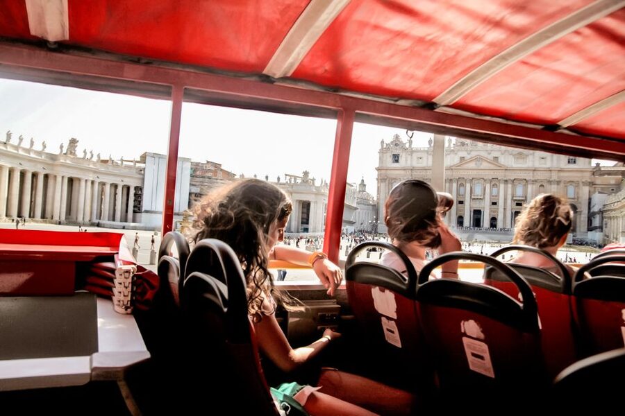 Rome: City Sightseeing Hop-on Hop-off Bus with Audioguide - Largo di Torre Argentina and Piazza Navona: where the bus drops you into street life