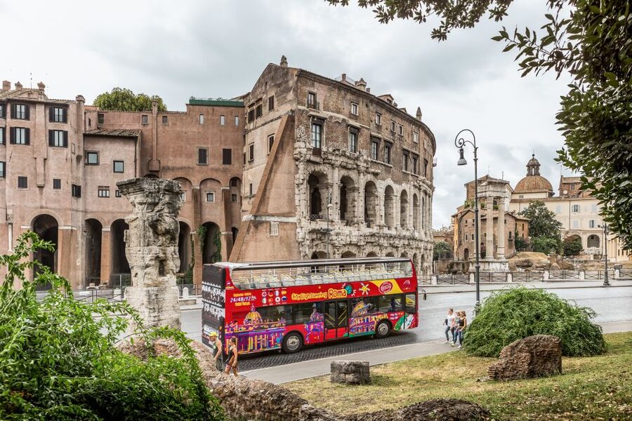 Rome: City Sightseeing Hop-on Hop-off Bus with Audioguide - Vatican City side: Castel Sant’Angelo, plus that included Jubilee Line option