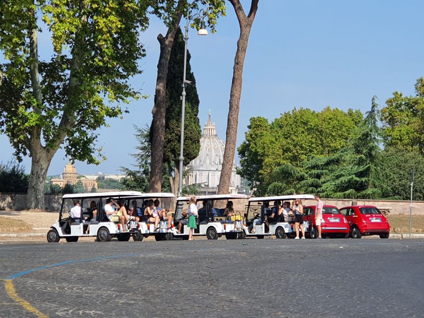 Rome: City Tour by Golf Cart with Gelato - Spanish Steps, Trevi Fountain, and the Pantheon, without turning it into a long walk day