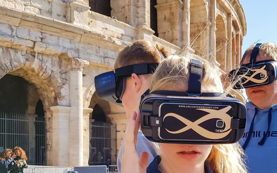 Rome: Colosseum Access and Self-Guided Virtual Reality Tour - The 3D Reconstructions in Your Headset (Square, Arena Floor, Underground)