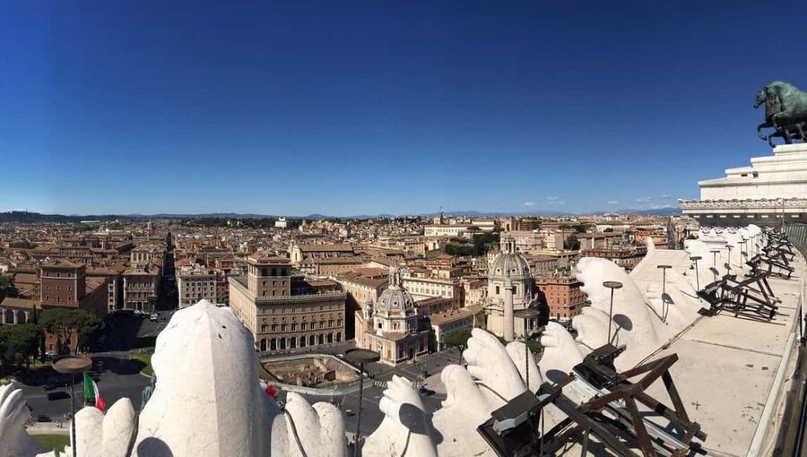 Rome: Colosseum and Altar of the Fatherland Elevator Ticket - The Included English Walking Tour: Your Second Act
