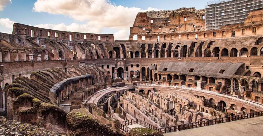 Rome: Colosseum Arena Access and Ancient Rome Guided Tour - Entering The Colosseum Arena Floor and Gladiator Gates